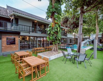 Grand Place Beach Huahin Pool Villa บ้านพักพูลวิลล่าหัวหินใจกลางเมืองใกล้ทะเลเดินไปเพียง 70เมตร